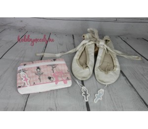 Stickserie - Ballerina inkl. ITH Schlüsselanhänger und Türschild 